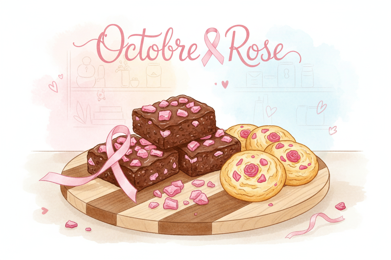 Collection "Octobre Rose" - Nos Gourmandises Solidaires