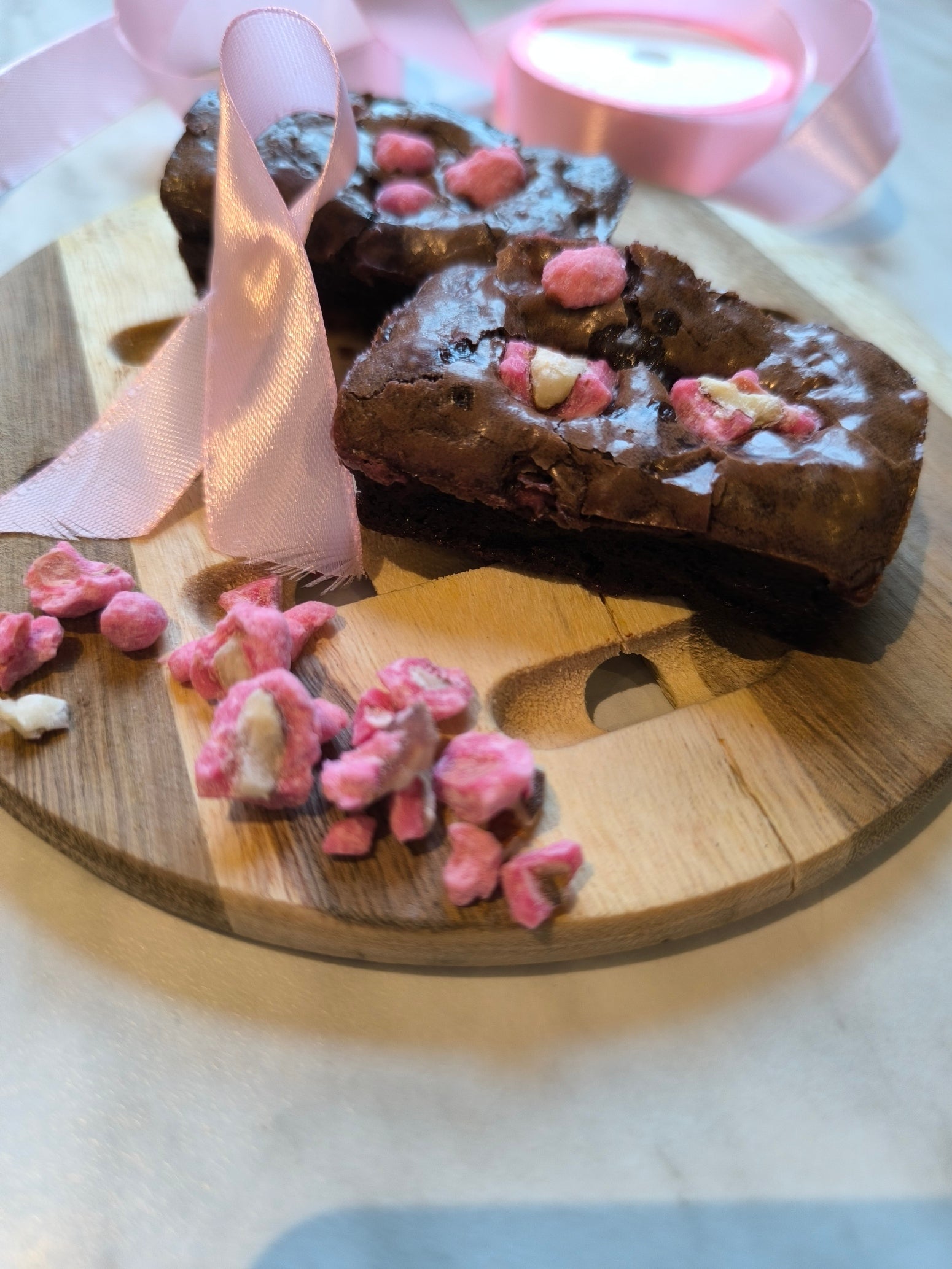 "Le Solidaire" - Brownie aux Pralines Roses